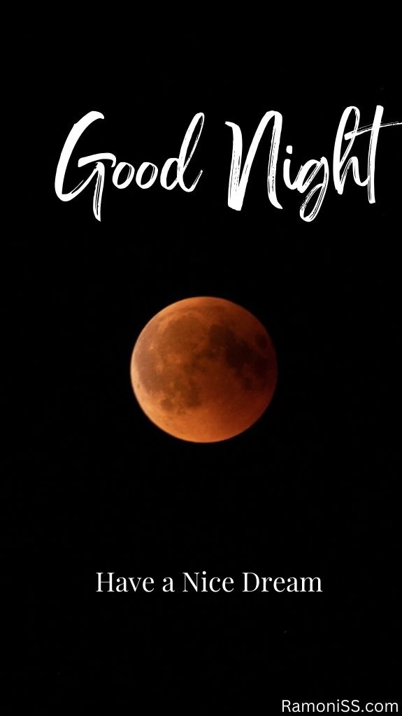 Dark night moon beautiful good night images free download for whatsapp
