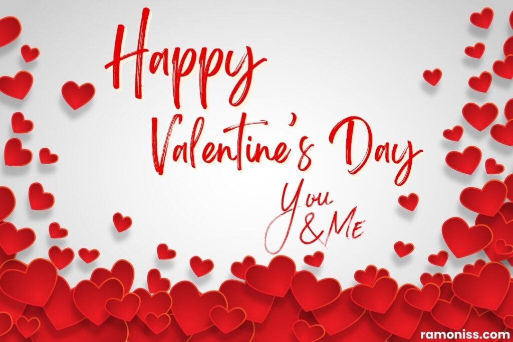 Heart shape valentine's day background love pic