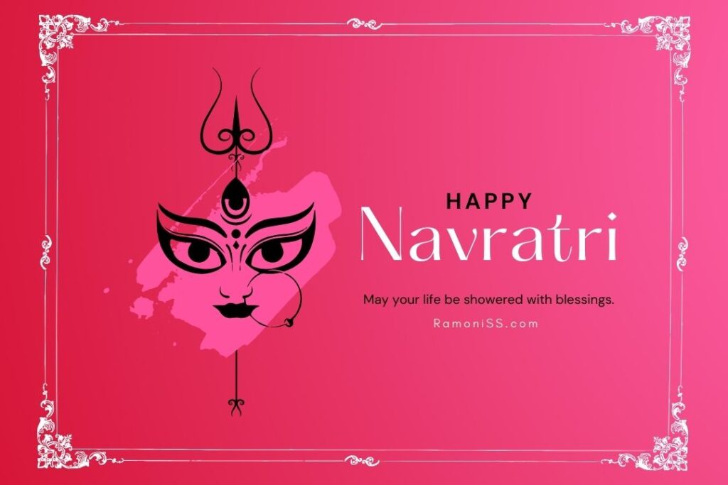 Indian hindu festival happy navratri hd pictures and photos download